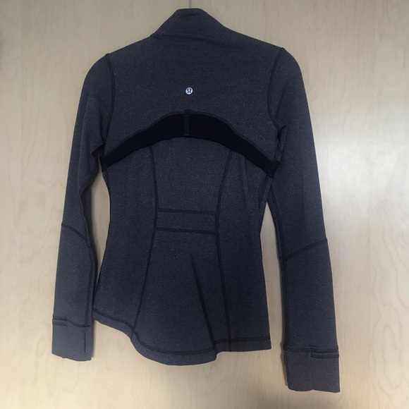 NWOT Lululemon Define Jacket Heathered Black Swan - Picture 4 of 8